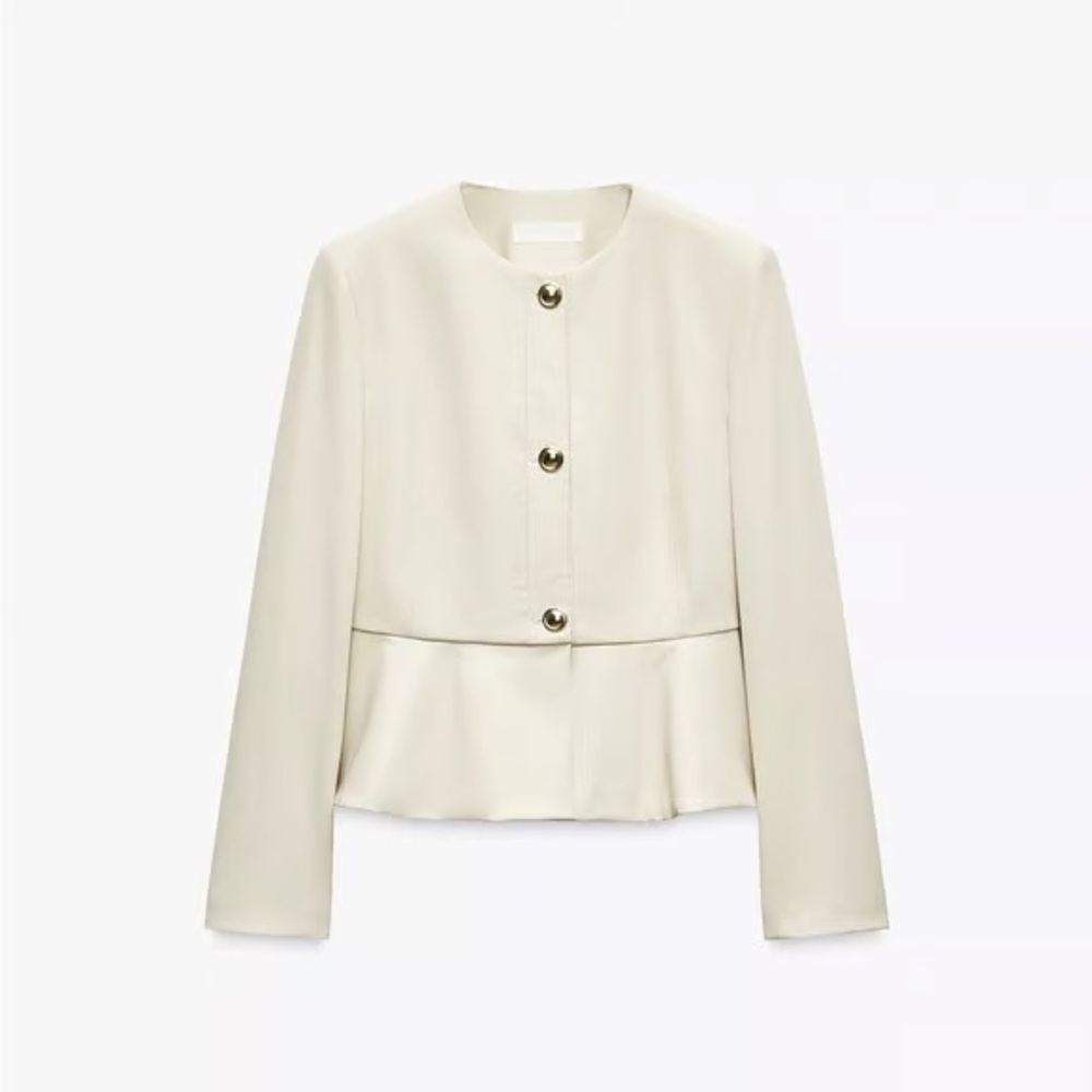 Zara • Faux Leather Jacket